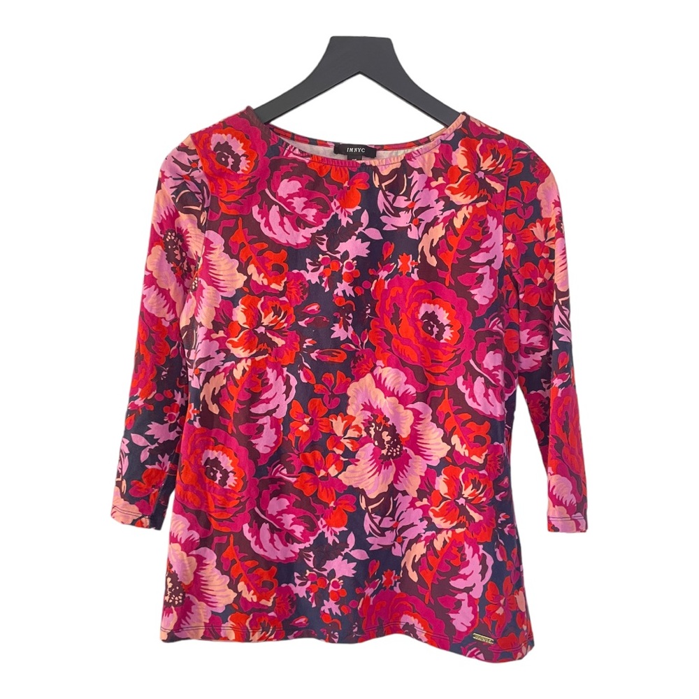 IMNYC floral top